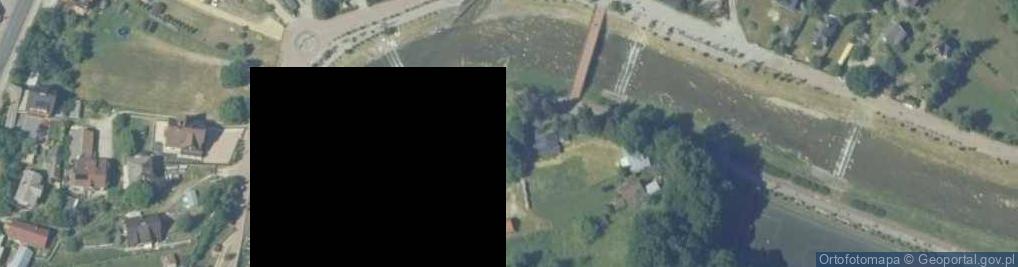 Zdjęcie satelitarne Pokoje i Jadłodajnia "ŁĘG" u Malinowskich