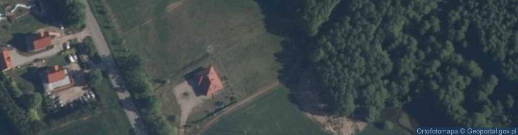 Zdjęcie satelitarne Przystań nad Legą domki sauna balia