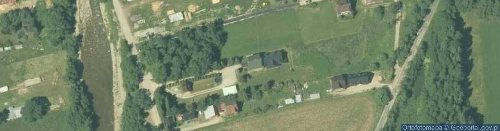 Zdjęcie satelitarne Szałas nad potokiem