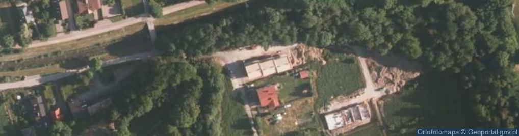 Zdjęcie satelitarne Villa Maciejówka