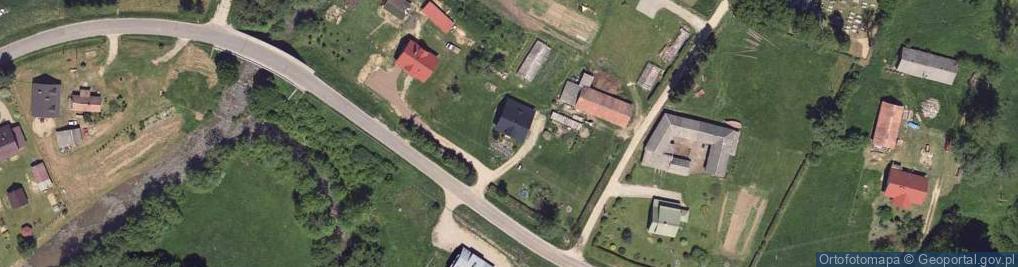 Zdjęcie satelitarne Wilcza Polana Domek Noclegi Domki letniskowe Kwatery