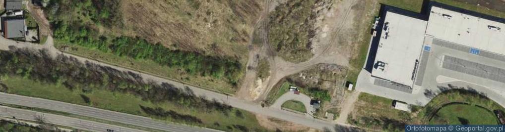 Zdjęcie satelitarne Pętla tramwajowa