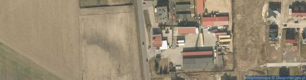 Zdjęcie satelitarne Pieprzyk - Stacja paliw