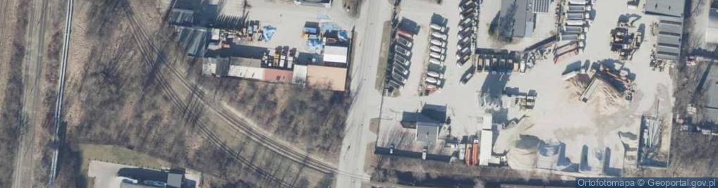Zdjęcie satelitarne Pieprzyk - Stacja paliw