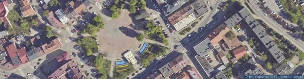 Zdjęcie satelitarne Pieprzyk - Stacja paliw