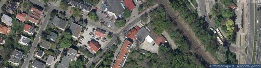 Zdjęcie satelitarne Pierogi Krzycka