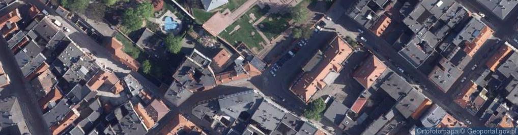 Zdjęcie satelitarne Stary Toruń