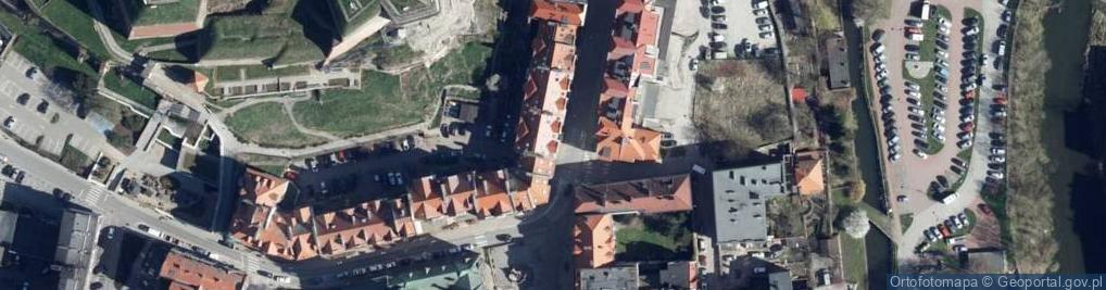 Zdjęcie satelitarne za Pierogiem