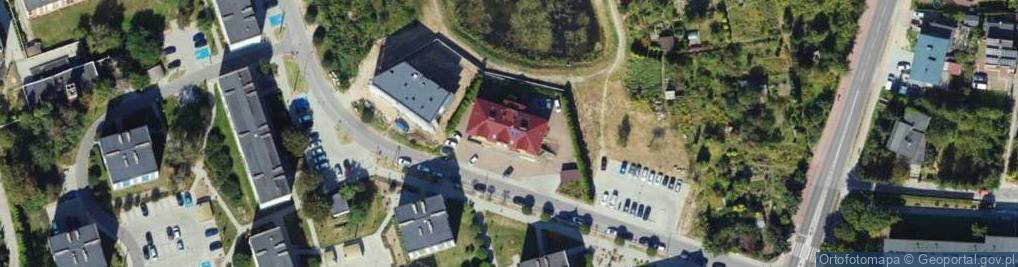 Zdjęcie satelitarne 1.Pizzeria Gruby Benek Kościerzyna Łukasz Schulz 2.LP System Łukasz Schulz