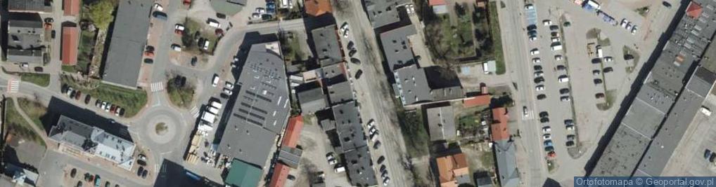 Zdjęcie satelitarne City Pizza