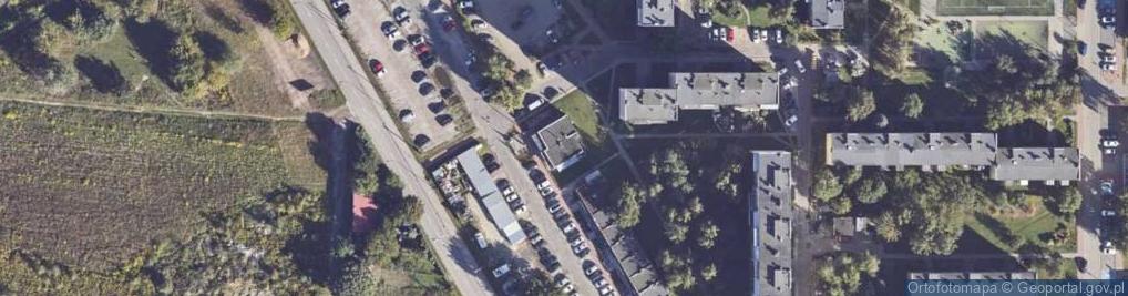 Zdjęcie satelitarne Jedyna Taka Pizza Pruszków