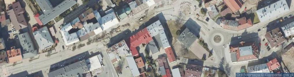 Zdjęcie satelitarne La Coste