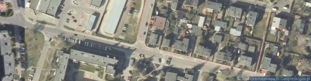 Zdjęcie satelitarne Maxi-Pizza Marek Piotrowicz