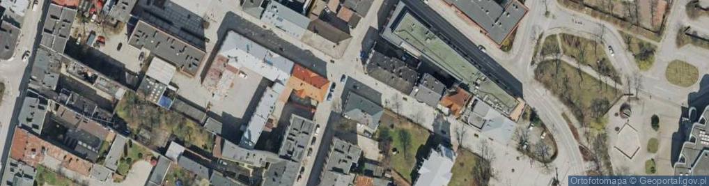 Zdjęcie satelitarne Pizza Pod Trójką