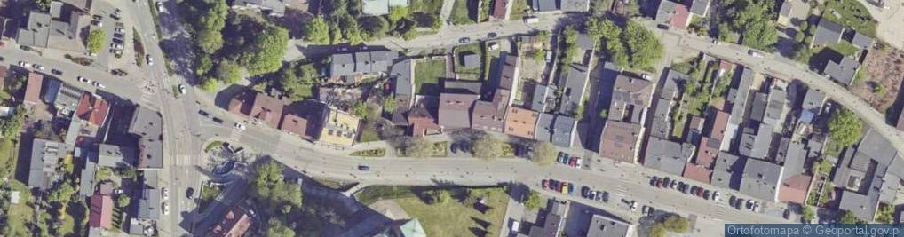 Zdjęcie satelitarne Pizzeria