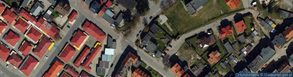 Zdjęcie satelitarne Przedsiębiorstwo Wielobranżowe Pizza w Klinkosz z Łukaszek