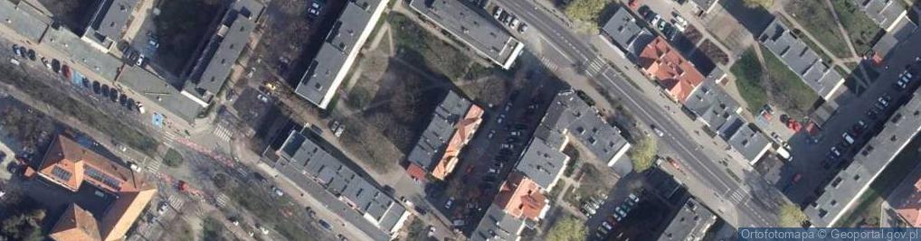 Zdjęcie satelitarne Retro
