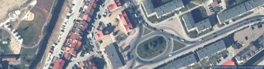 Zdjęcie satelitarne Rondo