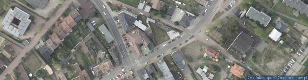 Zdjęcie satelitarne Warka