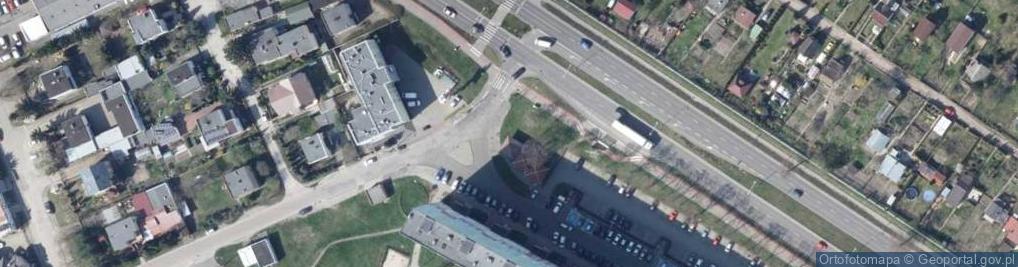 Zdjęcie satelitarne Buszowisko