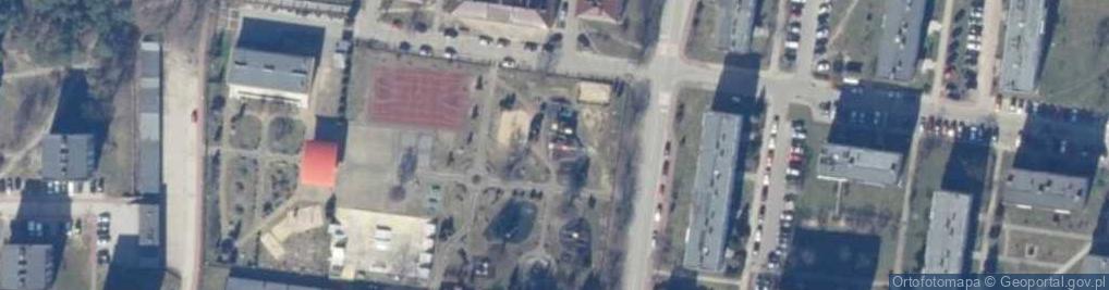 Zdjęcie satelitarne Miejski Ogródek Jordanowski