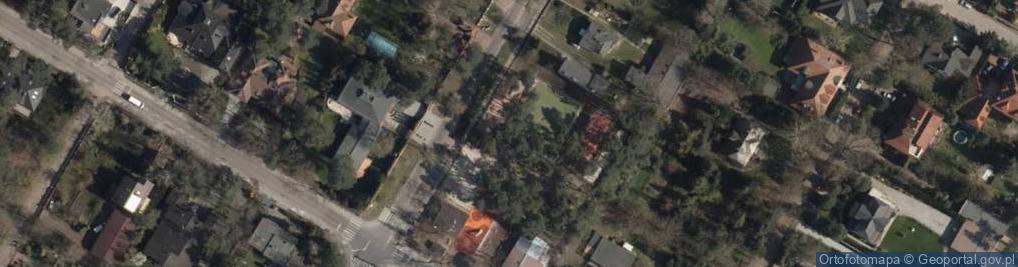 Zdjęcie satelitarne Ogródek Jordanowski
