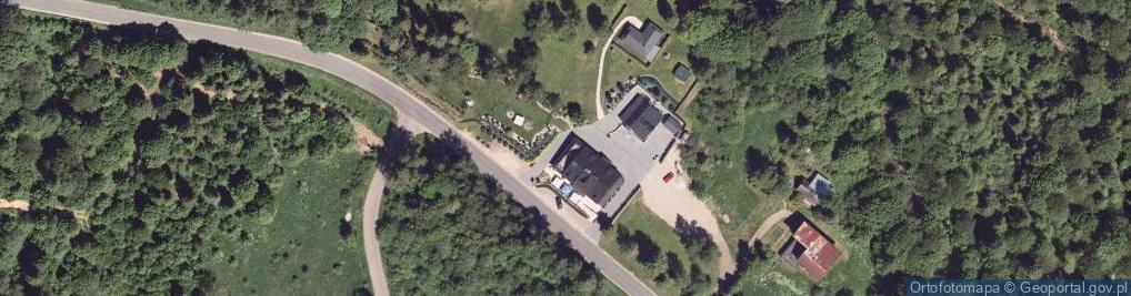 Zdjęcie satelitarne Ogródek przy Oberży Biesisko