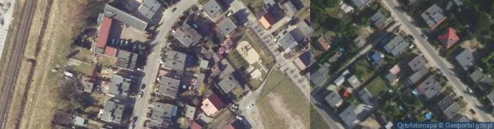 Zdjęcie satelitarne Osiedlowy Plac Zabaw