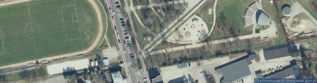 Zdjęcie satelitarne Park miejski