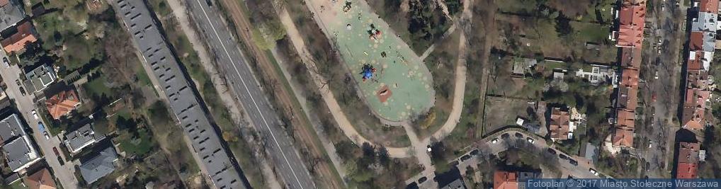 Zdjęcie satelitarne Park Stefana Żeromskiego