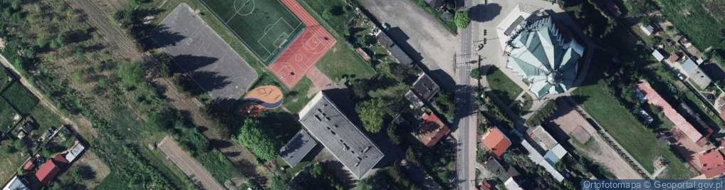 Zdjęcie satelitarne Plac zabaw, Ogródek, 1 Maja