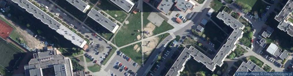 Zdjęcie satelitarne Plac zabaw, Ogródek
