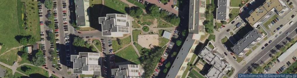 Zdjęcie satelitarne Plac zabaw, Ogródek