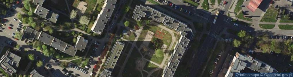 Zdjęcie satelitarne Plac zabaw, Ogródek
