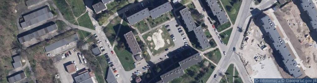 Zdjęcie satelitarne Plac zabaw, Ogródek