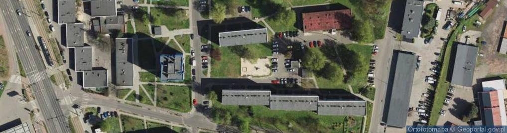 Zdjęcie satelitarne Plac zabaw, Ogródek