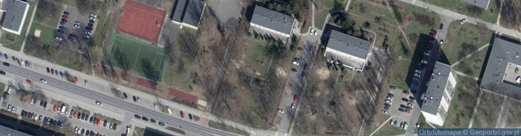 Zdjęcie satelitarne Plac zabaw, Ogródek