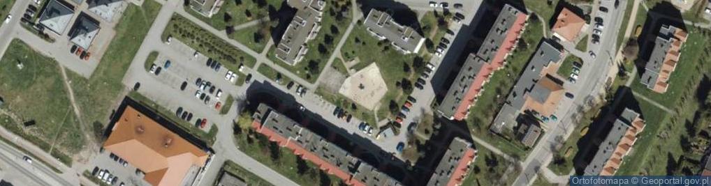 Zdjęcie satelitarne Plac zabaw, Ogródek