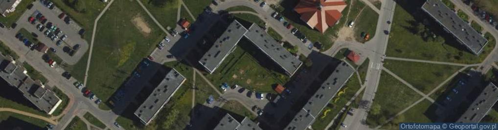Zdjęcie satelitarne Plac zabaw, Ogródek