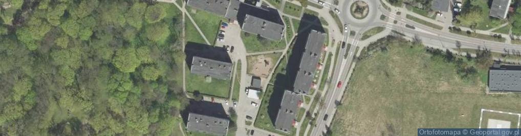 Zdjęcie satelitarne Plac zabaw, Ogródek