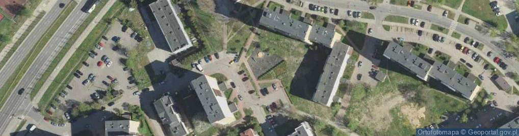 Zdjęcie satelitarne Plac zabaw, Ogródek
