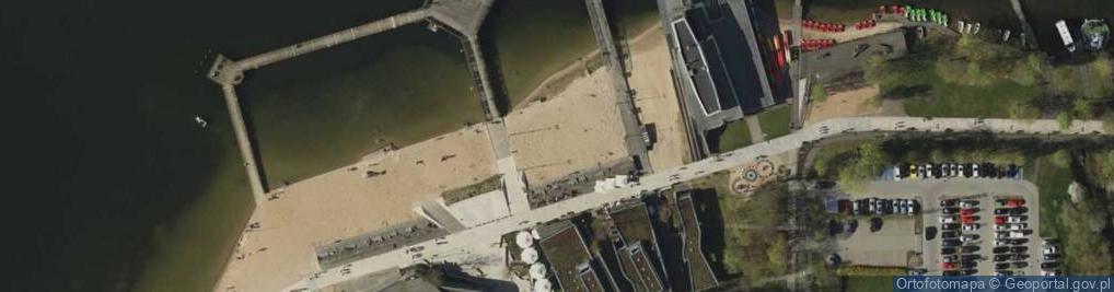Zdjęcie satelitarne Plaża miejska