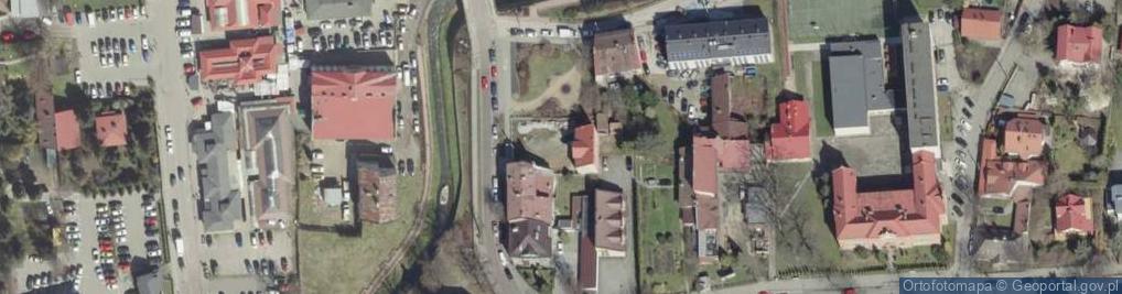 Zdjęcie satelitarne Skwer Anieli i Józefa Piszów