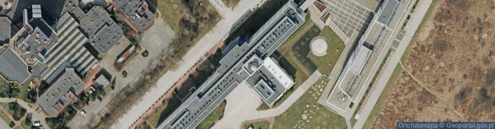 Zdjęcie satelitarne Obserwatorium Instytutu Fizyki - Uniwersytet Jana Kochanowskieg