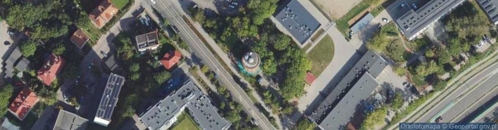 Zdjęcie satelitarne Obserwatorium