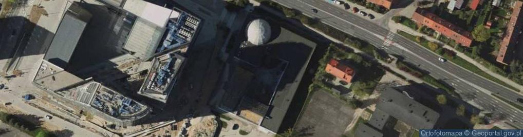 Zdjęcie satelitarne Planetarium, Obserwatorium