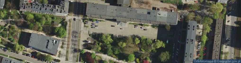 Zdjęcie satelitarne Parking Biura Studiów i Projektów Górniczych w Katowicach