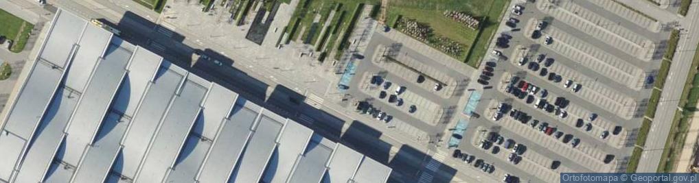 Zdjęcie satelitarne Parking B