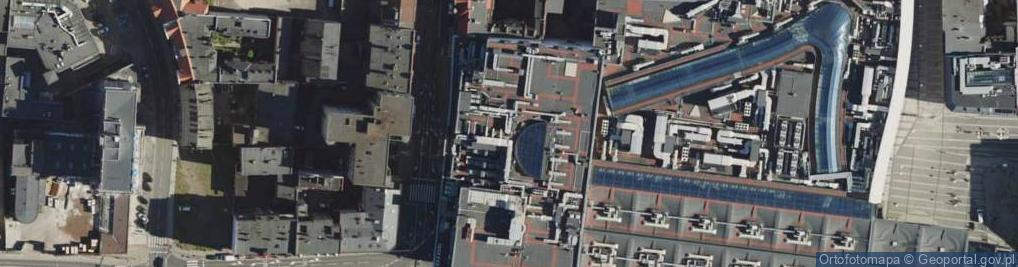 Zdjęcie satelitarne Parking podziemny Galerii Katowickiej