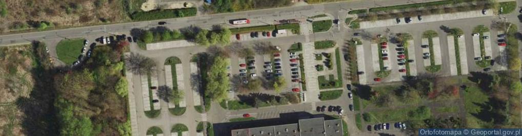 Zdjęcie satelitarne parking przyszpitalny